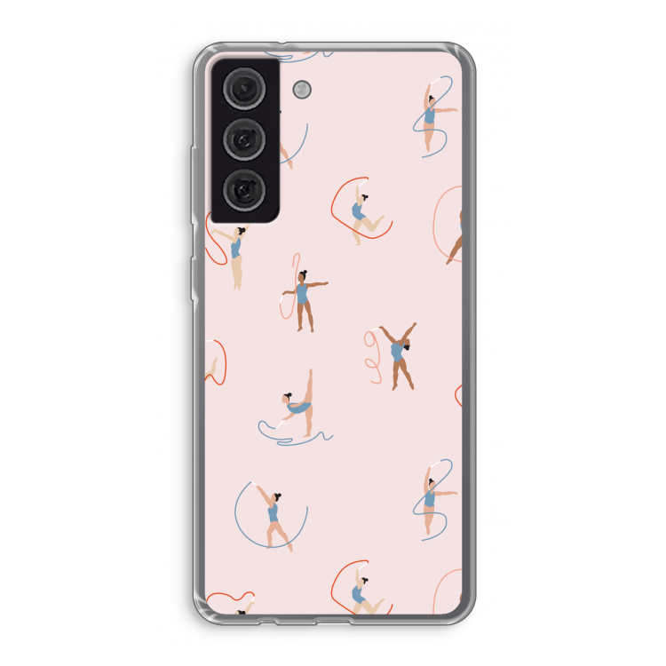 Dancing #3: Samsung Galaxy S21 FE Transparant Hoesje