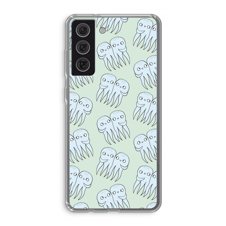 Octopussen: Samsung Galaxy S21 FE Transparant Hoesje