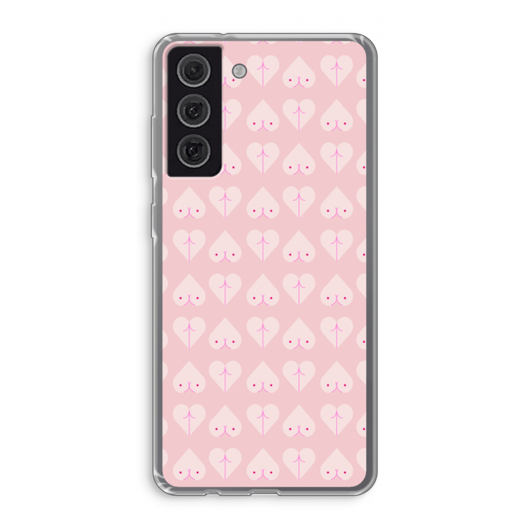 Ass 'n Titties: Samsung Galaxy S21 FE Transparant Hoesje