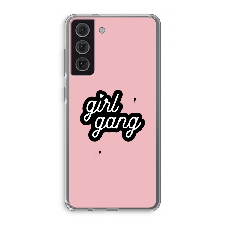 Girl Gang: Samsung Galaxy S21 FE Transparant Hoesje