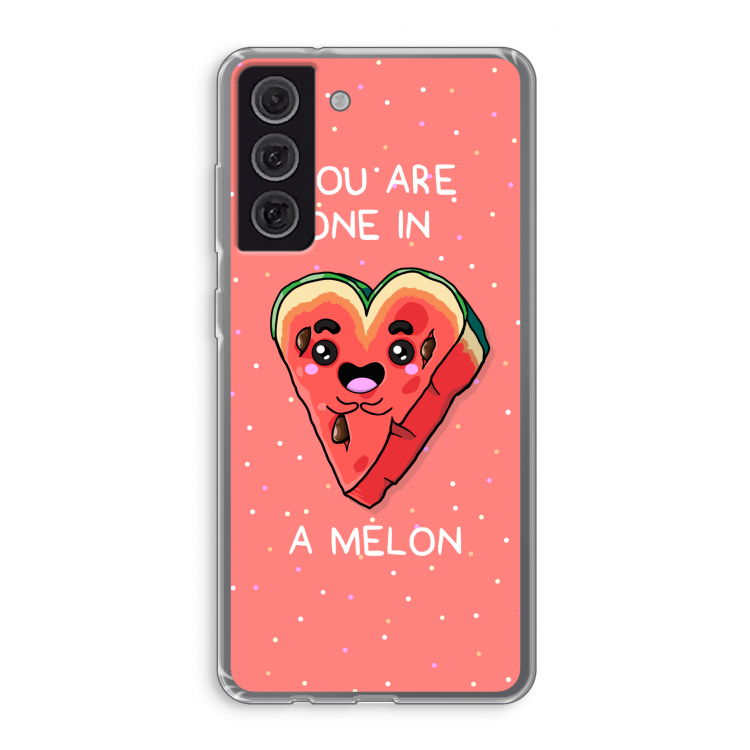 One In A Melon: Samsung Galaxy S21 FE Transparant Hoesje