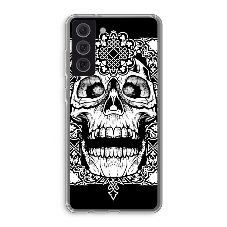 Seek & Destroy: Samsung Galaxy S21 FE Transparant Hoesje