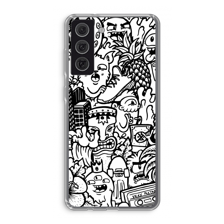 Vexx Mixtape #2: Samsung Galaxy S21 FE Transparant Hoesje
