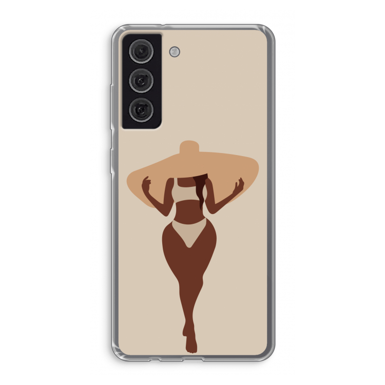 Let's get salty: Samsung Galaxy S21 FE Transparant Hoesje