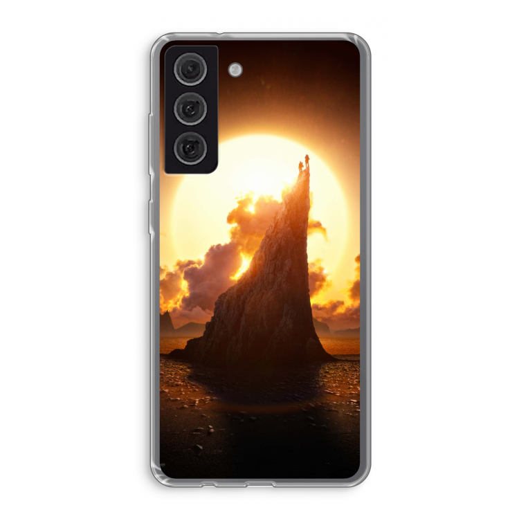 Children of the Sun: Samsung Galaxy S21 FE Transparant Hoesje
