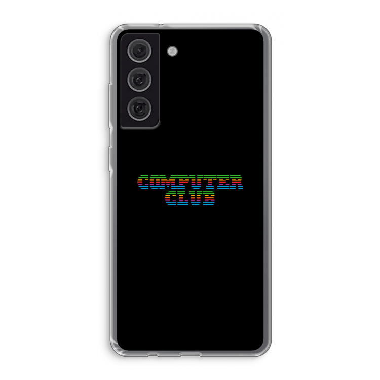 Retro: Samsung Galaxy S21 FE Transparant Hoesje