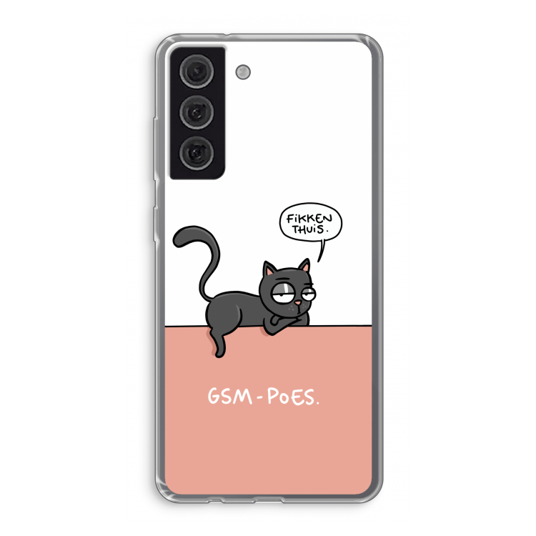 GSM poes: Samsung Galaxy S21 FE Transparant Hoesje