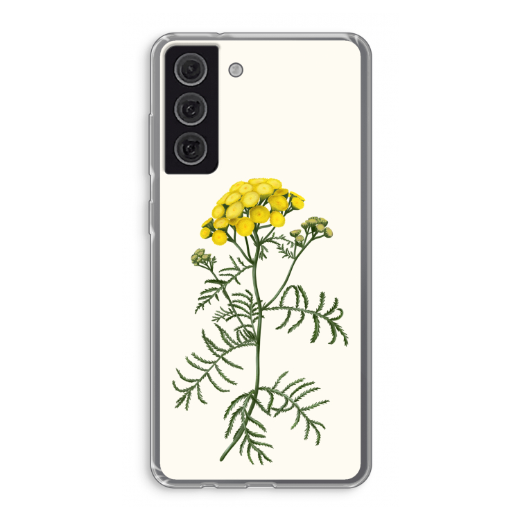 Tansy: Samsung Galaxy S21 FE Transparant Hoesje