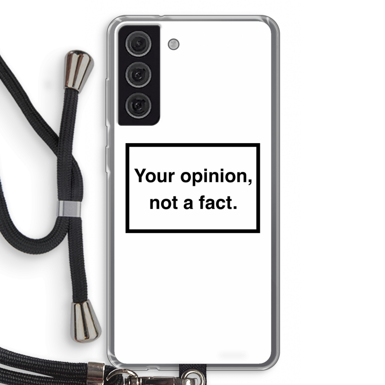Your opinion: Samsung Galaxy S21 FE Transparant Hoesje met koord
