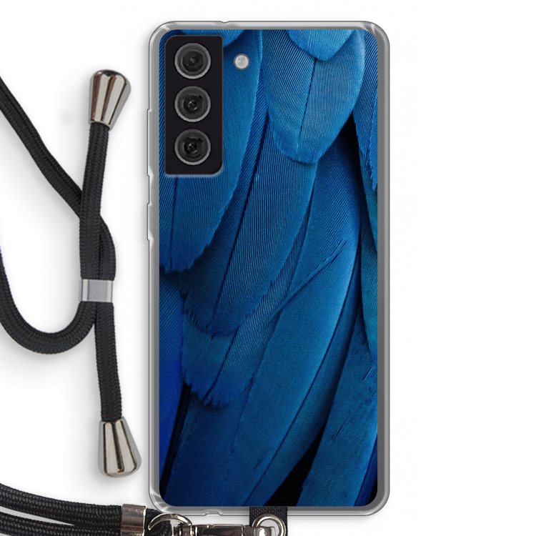 Pauw: Samsung Galaxy S21 FE Transparant Hoesje met koord