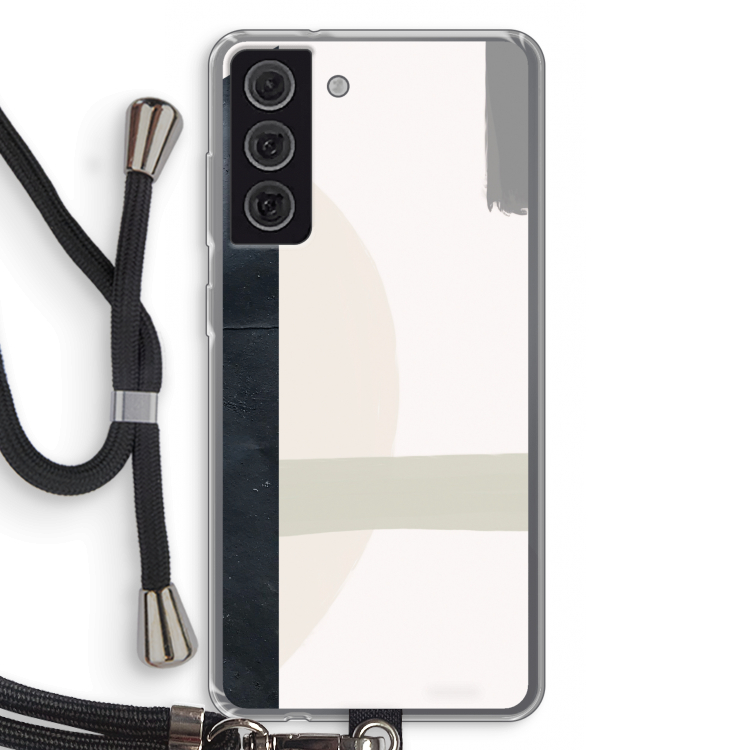 Baca: Samsung Galaxy S21 FE Transparant Hoesje met koord