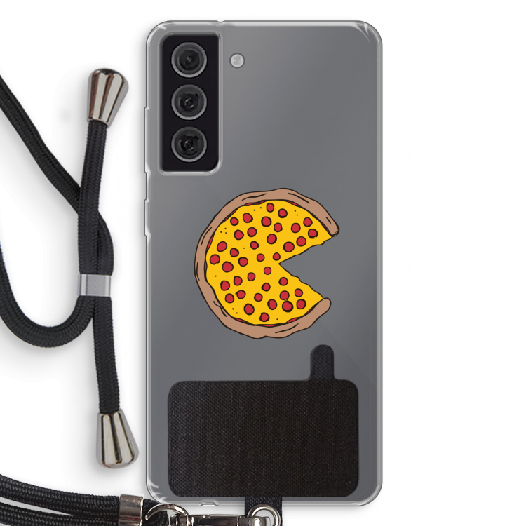 You Complete Me #2: Samsung Galaxy S21 FE Transparant Hoesje met koord