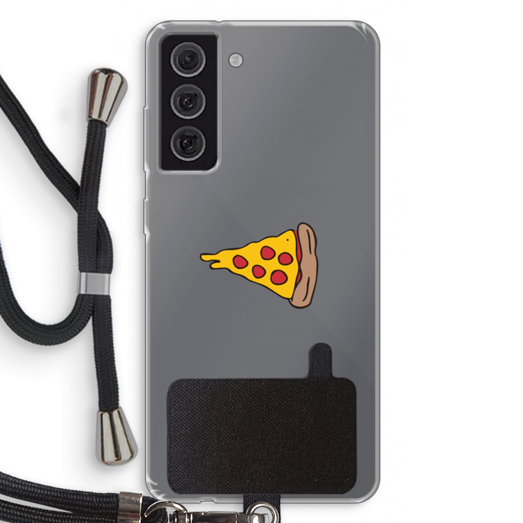 You Complete Me #1: Samsung Galaxy S21 FE Transparant Hoesje met koord