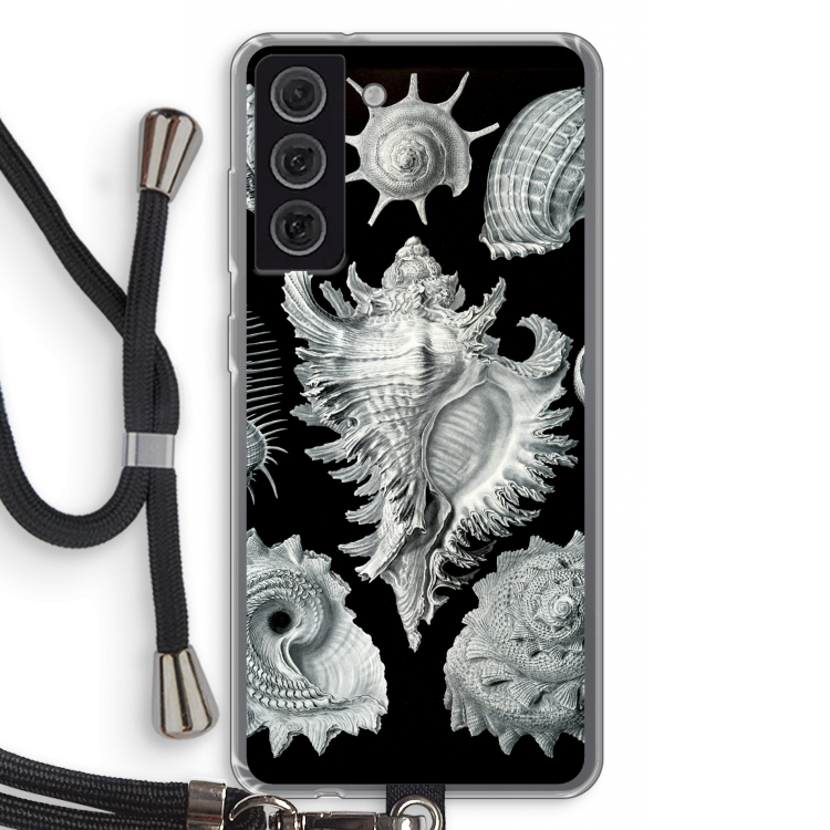 Haeckel Prosobranchia: Samsung Galaxy S21 FE Transparant Hoesje met koord
