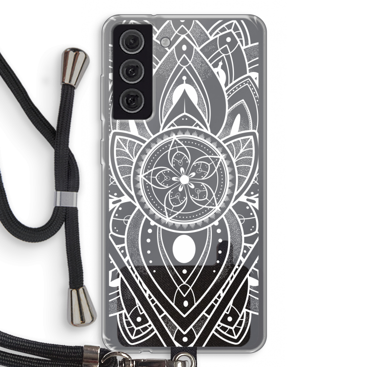 It's Complicated: Samsung Galaxy S21 FE Transparant Hoesje met koord