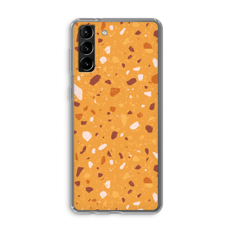 Terrazzo N°24: Samsung Galaxy S21 Plus Transparant Hoesje