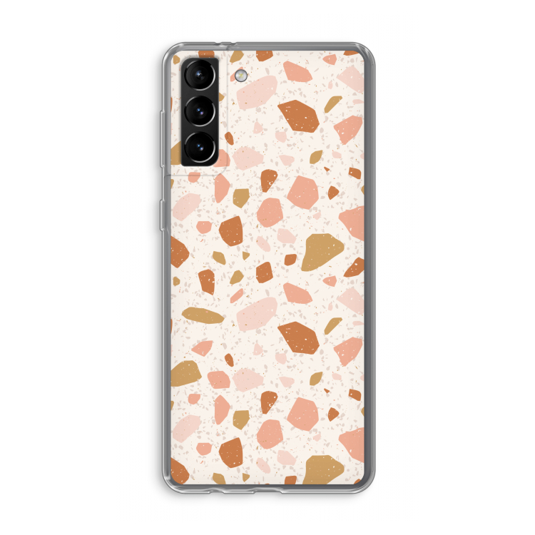 Terrazzo N°18: Samsung Galaxy S21 Plus Transparant Hoesje