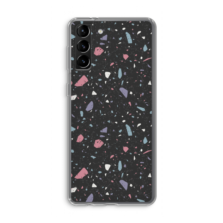 Terrazzo N°16: Samsung Galaxy S21 Plus Transparant Hoesje