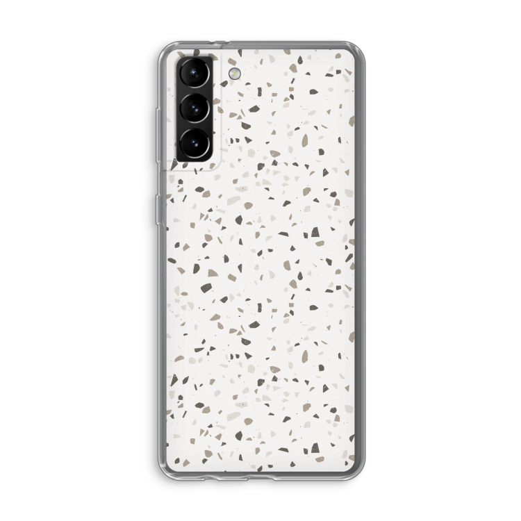 Terrazzo N°14: Samsung Galaxy S21 Plus Transparant Hoesje