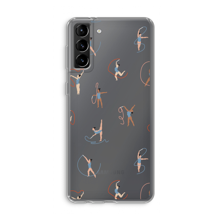 Dancing #3: Samsung Galaxy S21 Plus Transparant Hoesje
