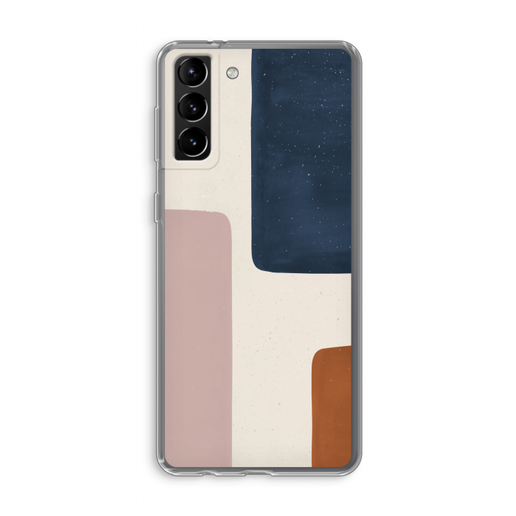 Geo #5: Samsung Galaxy S21 Plus Transparant Hoesje