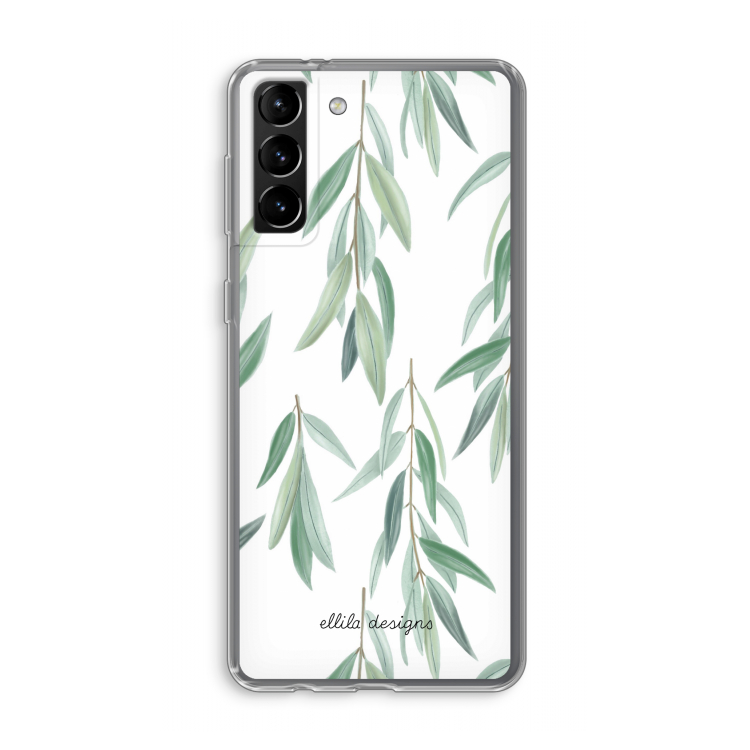 Branch up your life: Samsung Galaxy S21 Plus Transparant Hoesje