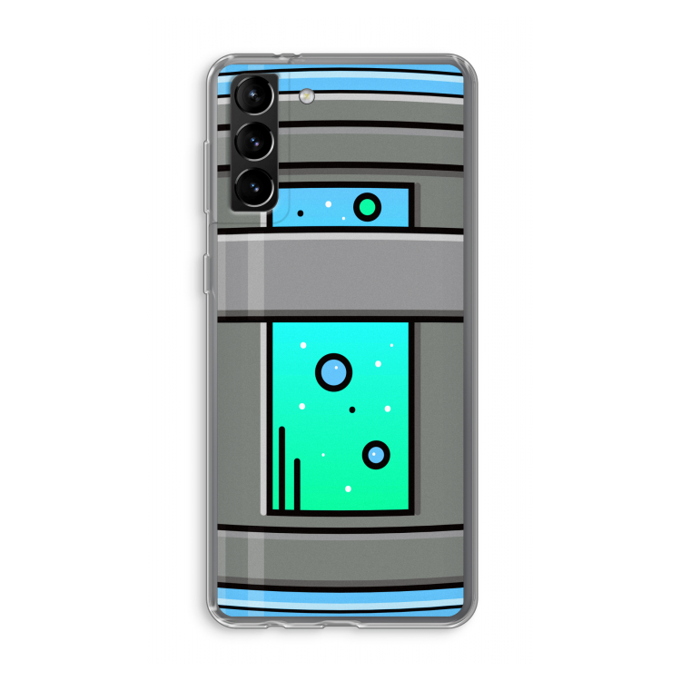 Chug Bottle: Samsung Galaxy S21 Plus Transparant Hoesje