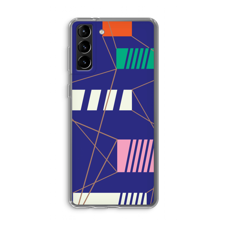 Gestalte 5: Samsung Galaxy S21 Plus Transparant Hoesje