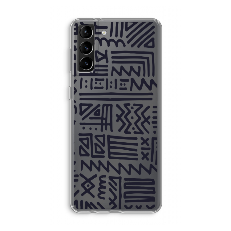 Marrakech print: Samsung Galaxy S21 Plus Transparant Hoesje