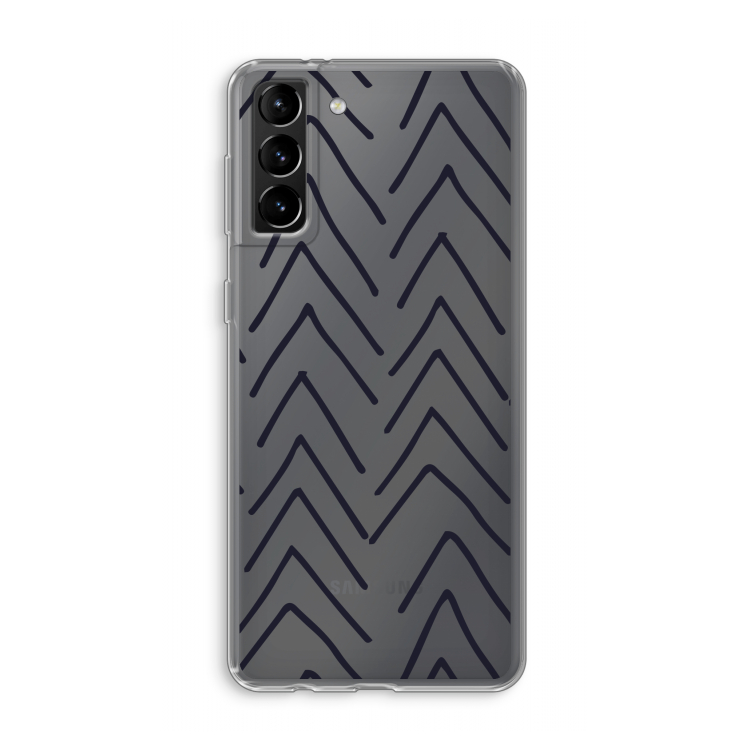 Marrakech Arrows: Samsung Galaxy S21 Plus Transparant Hoesje