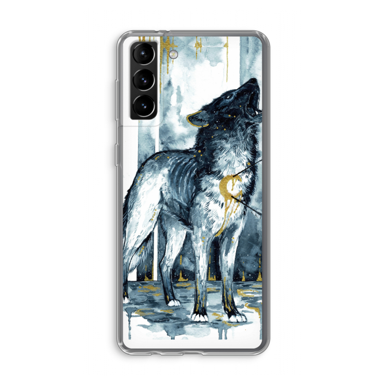Bleeding Soul: Samsung Galaxy S21 Plus Transparant Hoesje