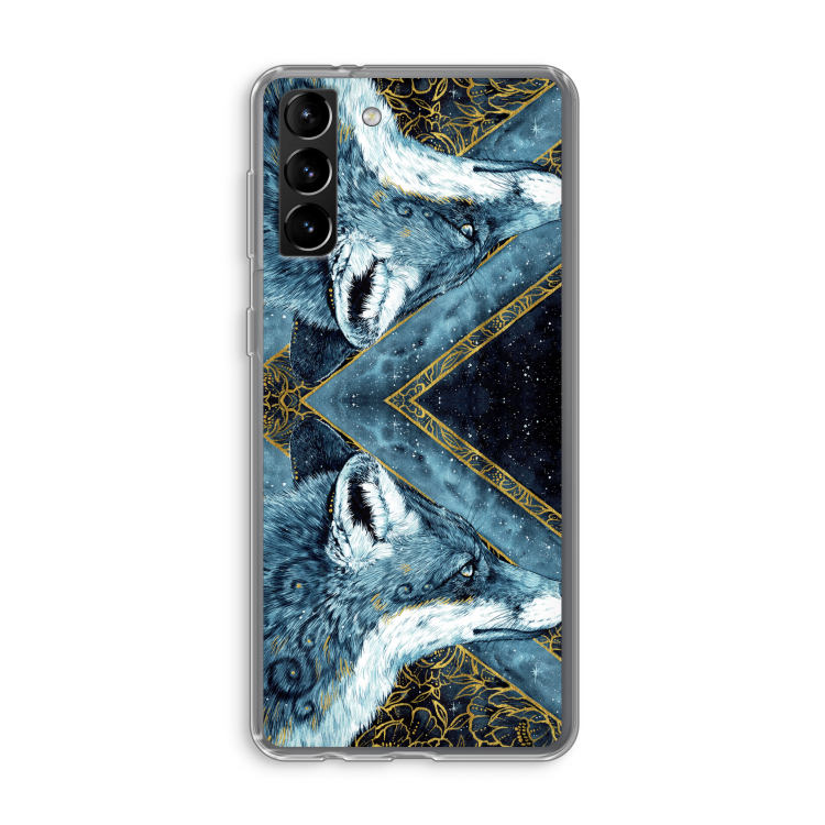 Golden Fox: Samsung Galaxy S21 Plus Transparant Hoesje