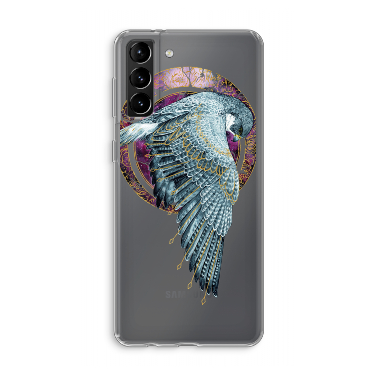 Golden Falcon: Samsung Galaxy S21 Plus Transparant Hoesje