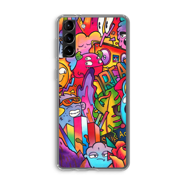 Dreams: Samsung Galaxy S21 Plus Transparant Hoesje