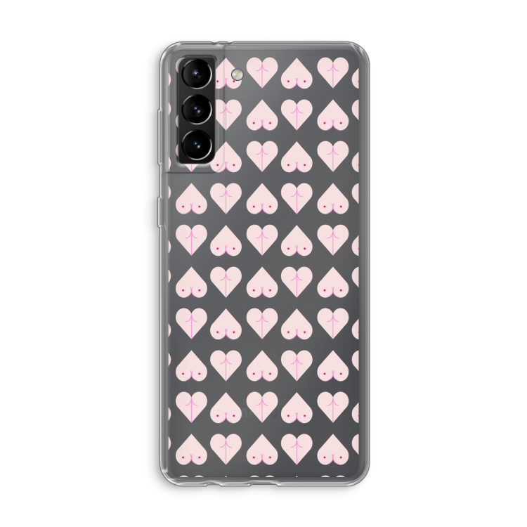 Ass 'n Titties: Samsung Galaxy S21 Plus Transparant Hoesje