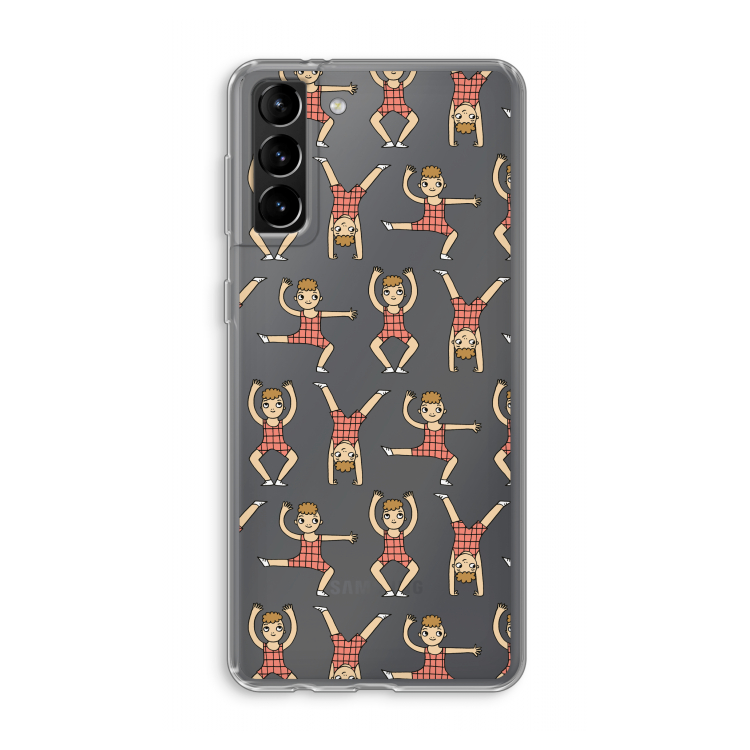 Gymboys: Samsung Galaxy S21 Plus Transparant Hoesje