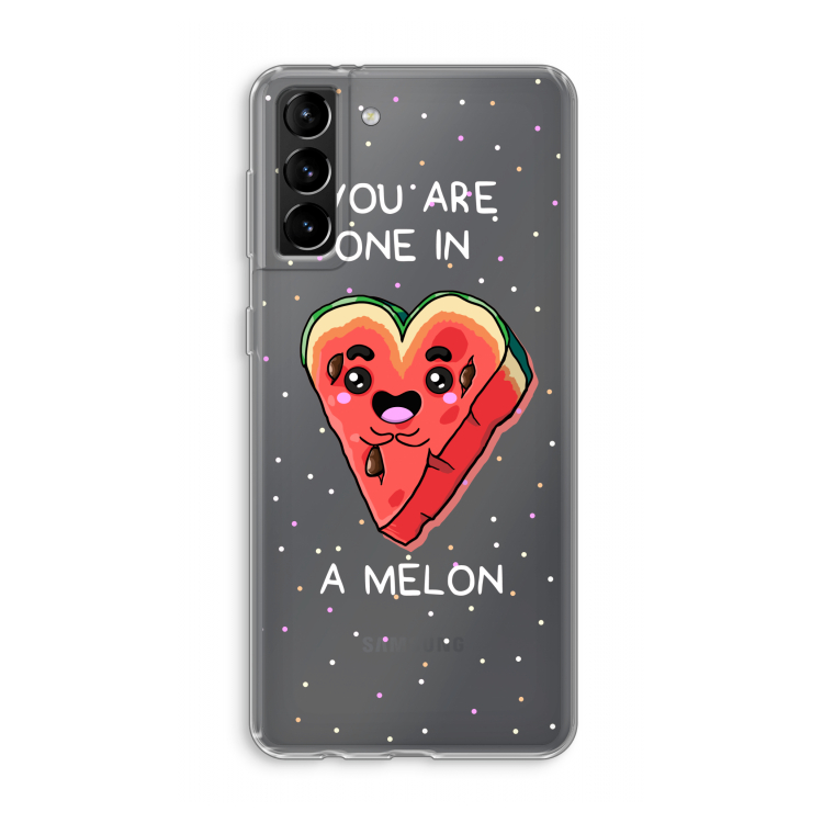 One In A Melon: Samsung Galaxy S21 Plus Transparant Hoesje