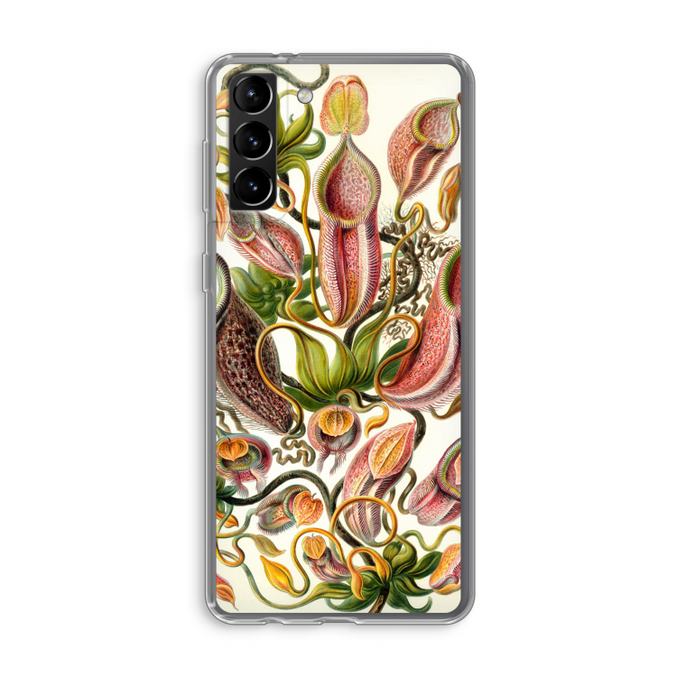 Haeckel Nepenthaceae: Samsung Galaxy S21 Plus Transparant Hoesje