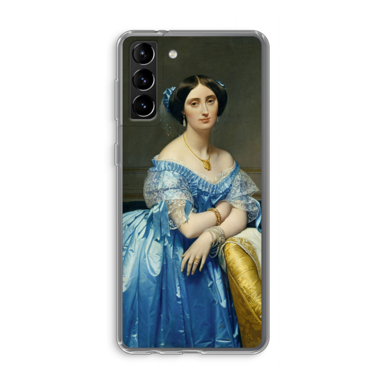 Eleonore: Samsung Galaxy S21 Plus Transparant Hoesje