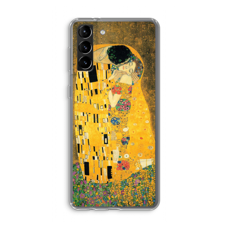 Der Kuss: Samsung Galaxy S21 Plus Transparant Hoesje