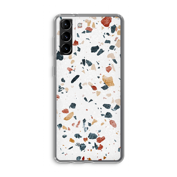 Terrazzo N°4: Samsung Galaxy S21 Plus Transparant Hoesje