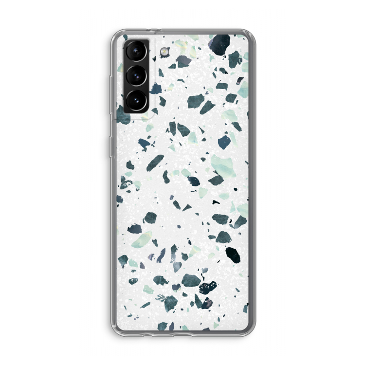 Terrazzo N°2: Samsung Galaxy S21 Plus Transparant Hoesje