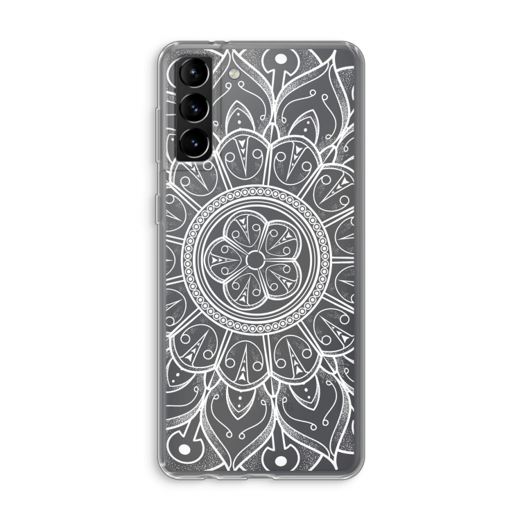 Roses Are Red: Samsung Galaxy S21 Plus Transparant Hoesje
