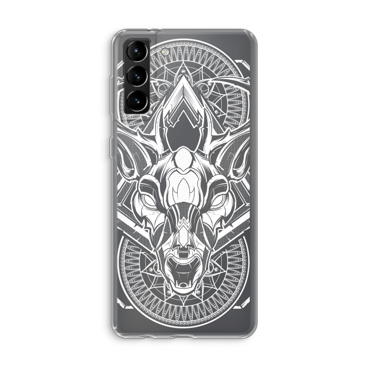 Oh Deer: Samsung Galaxy S21 Plus Transparant Hoesje