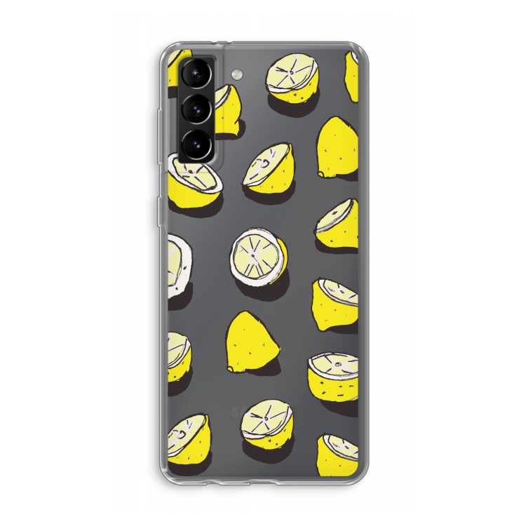 When Life Gives You Lemons...: Samsung Galaxy S21 Plus Transparant Hoesje