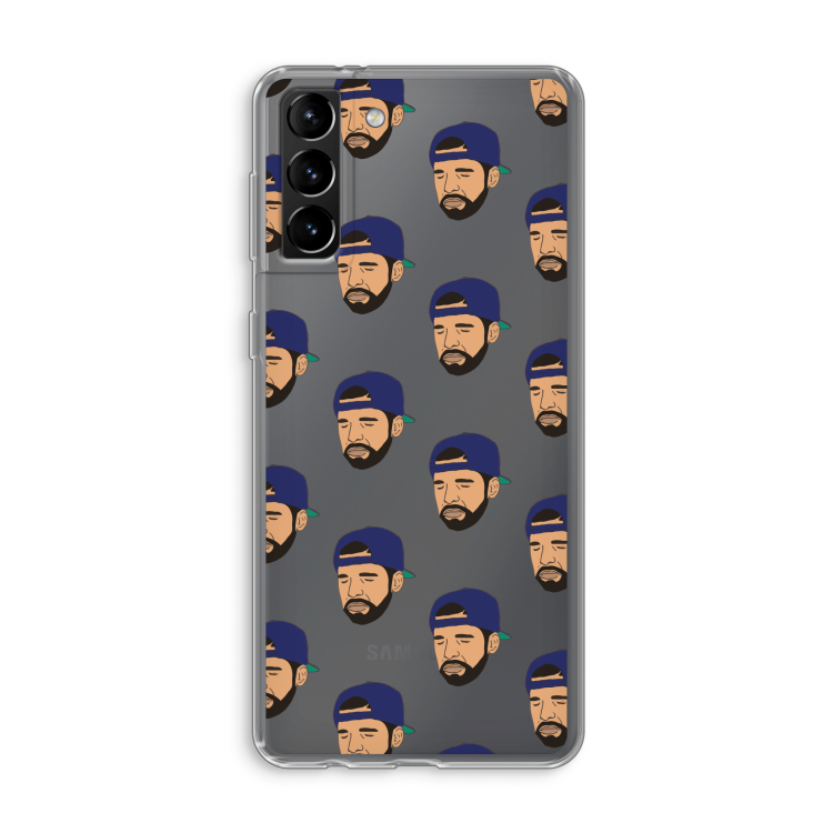 Drake Away: Samsung Galaxy S21 Plus Transparant Hoesje