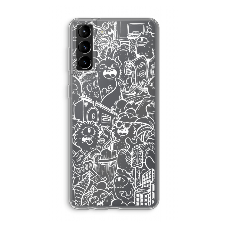 Vexx City #2: Samsung Galaxy S21 Plus Transparant Hoesje