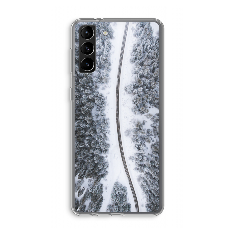 Snøfall: Samsung Galaxy S21 Plus Transparant Hoesje