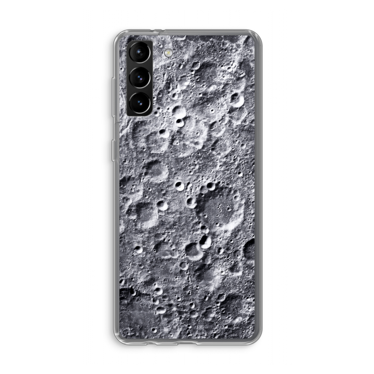 Maanlandschap: Samsung Galaxy S21 Plus Transparant Hoesje