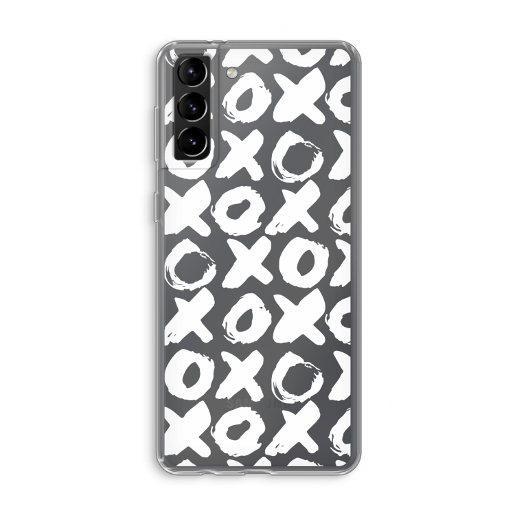 XOXO: Samsung Galaxy S21 Plus Transparant Hoesje
